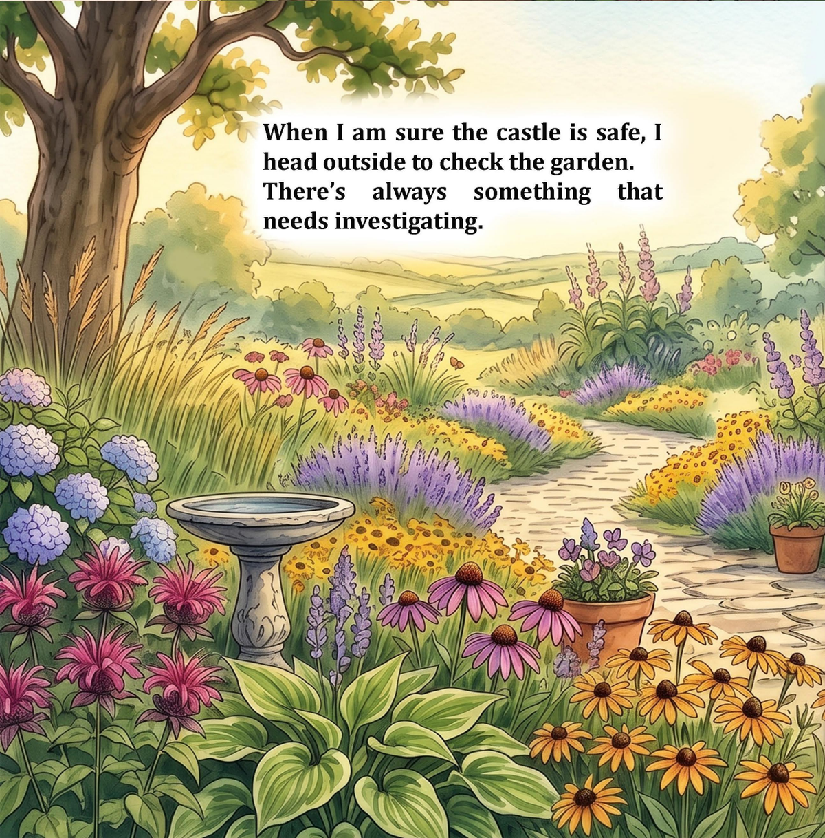 Sir Oliver and the Garden Troll Ambush