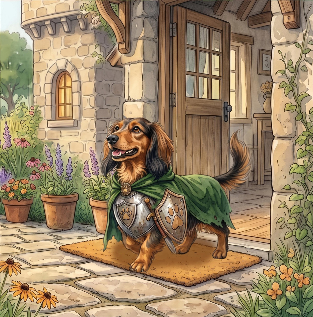 Sir Oliver and the Garden Troll Ambush